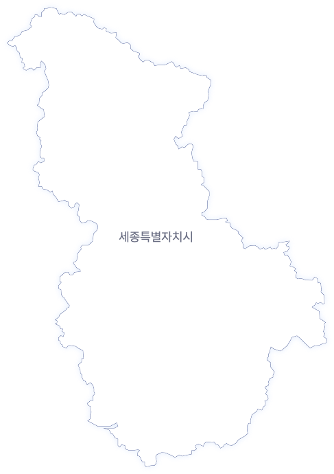 세종시 지도